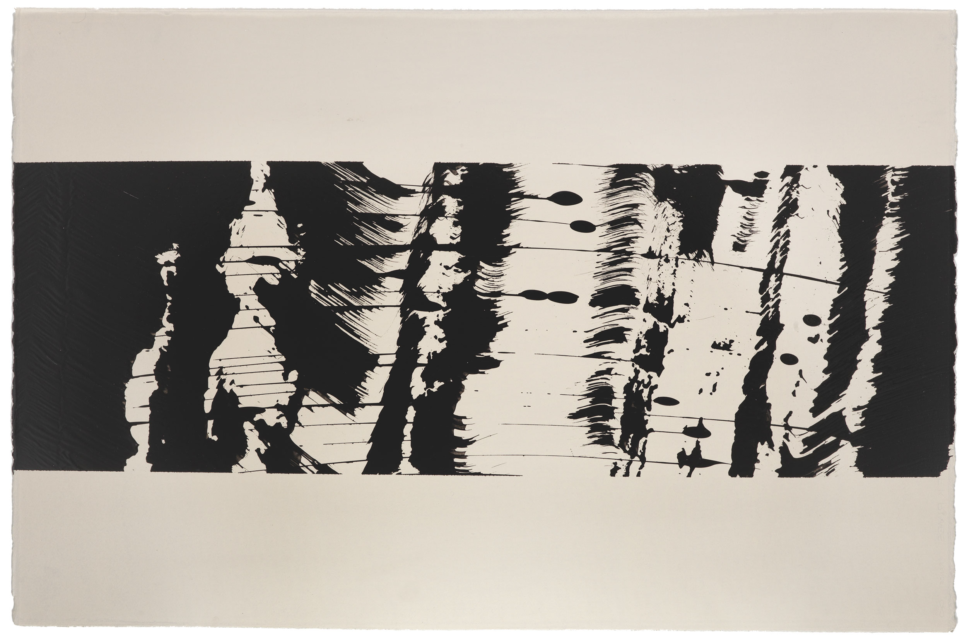 Sound trace on paper